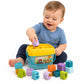 Navixa Shape Sorter Toy For Babies | 16 Pcs Abcd Building Blocks & Shape Sorting Cube | Educational & Learning Activity Toy For 