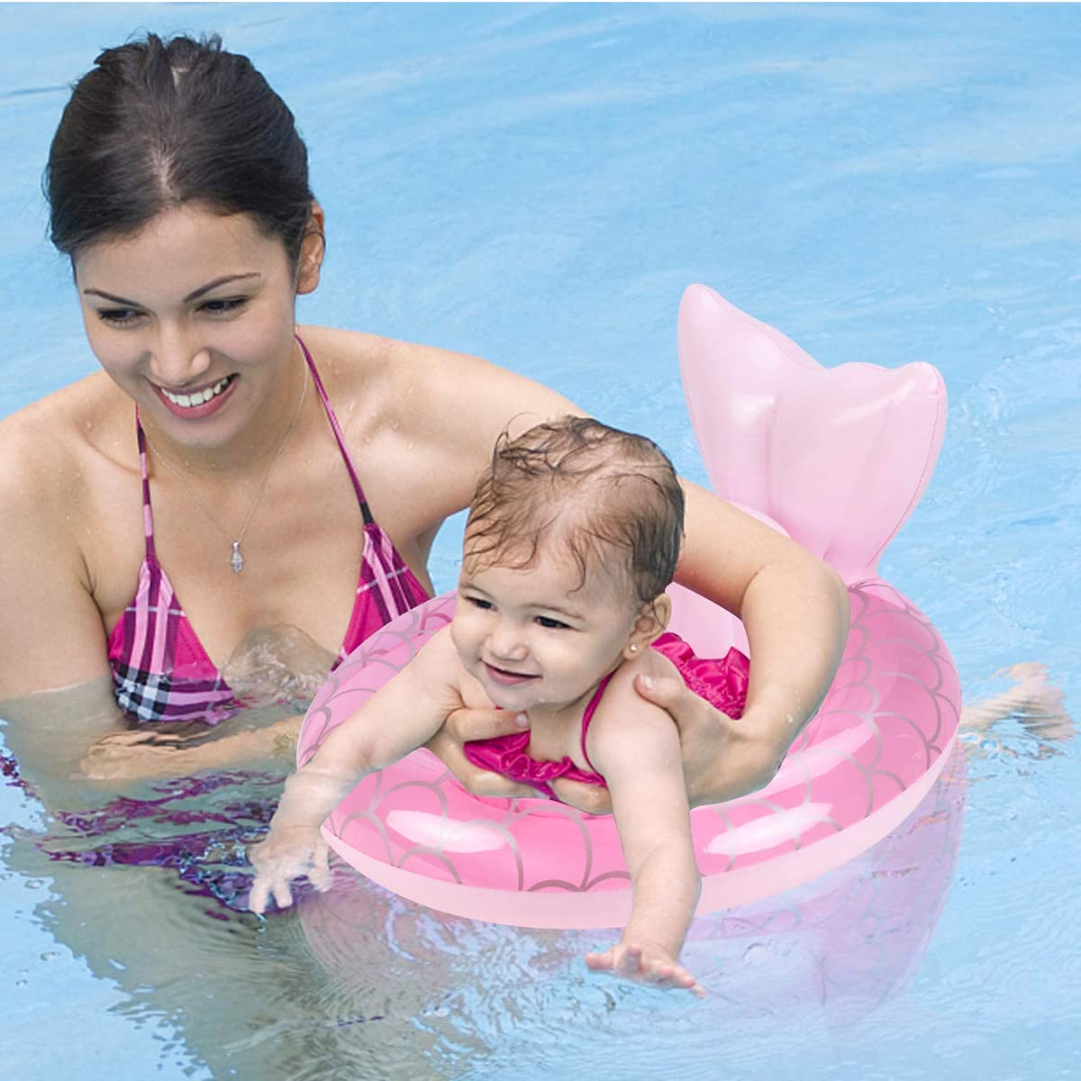 New Baby Swimming Pool Floats For Toddler Kids 0-8 Years Under 44Lb