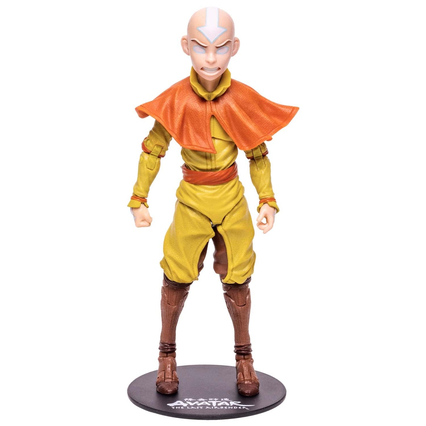 Mcfarlane Toys Avatar The Last Air Bender Aang Avatar Stare 7' Action Figure With Accessories