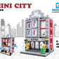 Brick Loot Bank Mini Brick City Set, Toy Building Blocks, Model Kit For Adults & Kids Age 6+, 100% Compatible With Lego & Major Brands, Play Bank Robbery And Other Games, Two Story Bank, 236 Pieces