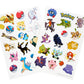 Crayola Giant Pokemon Coloring Book - 288 Pages, 2 Sticker Sheets, 10.75"x7.75", Paper, Travel Activity for Kids & Adults, Ages 3+