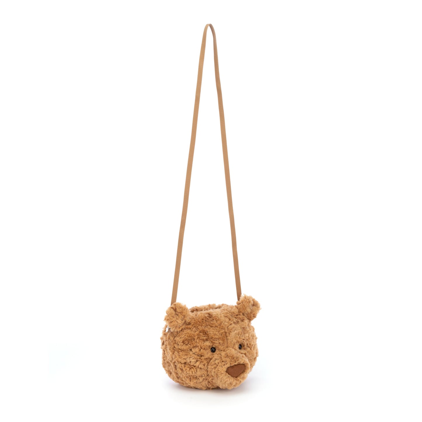 Jellycat Bartholomew Bear Plush Bag, 7 Inches - Crossbody And Shoulder Purse - Fun And Unique Handbag