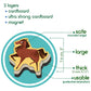 Magdum Farm Animal Magnets -Real Large Fridge Magnets For Toddlers- Magnetic Educational Toys Baby 3 Year Old Baby Learning Magnets For Kids- Speech Development Toys - Kid Magnets For Magnetic Theatre