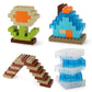 Feleph 2X4 Bricks 320 Pieces New Multicolored Classic Parts Building Creative Play Set Blocks Toy Accessories Compatible With 3001 Major 8 Color