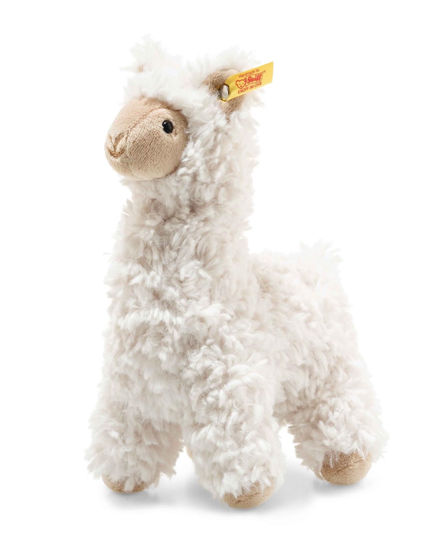 Steiff Leandro Llama  enhanced Llama Stuffed Animal  Llama Toys  Stuffed Llama  Llama Plush  Cute Plushies  Plushy Toy for Girls Boys and Kids  Soft Cuddly Friends (Cream  7)