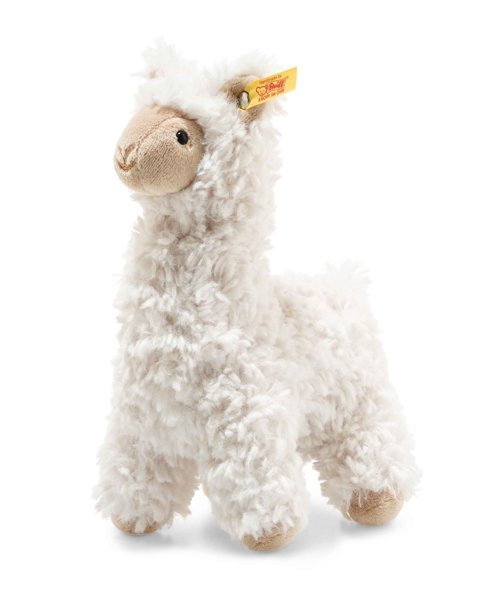 Steiff Leandro Llama  enhanced Llama Stuffed Animal  Llama Toys  Stuffed Llama  Llama Plush  Cute Plushies  Plushy Toy for Girls Boys and Kids  Soft Cuddly Friends (Cream  7)