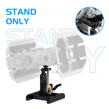 Display Stand For Lego Tie Bomber 75347 Building Kit, Adjustable Angle Multifunctional Bracket, Toy Playset For Kids Aged 6 Plus