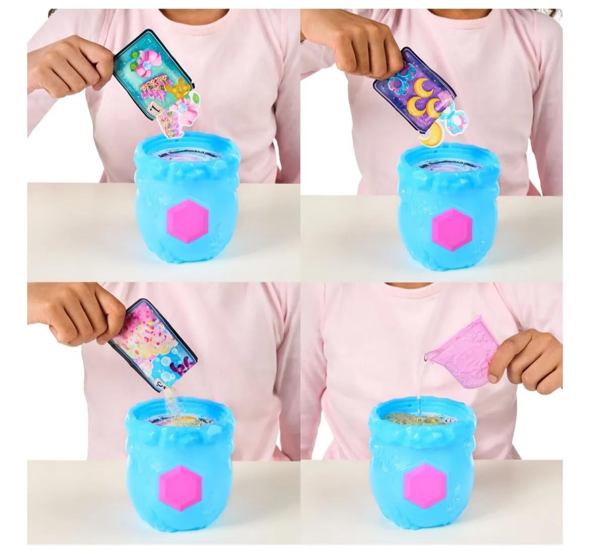 Magic Mixies Mixlings Collectors Cauldron, Magic Wand Reveals Magic Power, Power Unleashed Series, For Kids Aged 5 And Up (Styles May Vary), Multicolor (14694) (Two (2) Cauldrons)