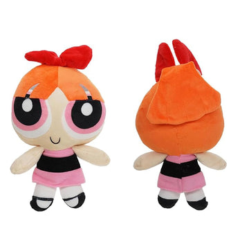 Mjjaoqyf 3Pcs 22Cm/8Inch Movie Cartoon Police Girl Plush Stuffed Doll Anime Figure Toys Xmas Kids Birthday Gifts
