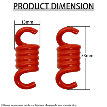 FLMLF 10000RPM Red Clutch Spring Set for 1/5 Hpi Baja 5B 5T 5SC Zenoah CY Engine RC CAR Parts