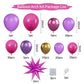 Hot Pink And Purple Balloon Garland Kit,Purple Balloon And Hot Pink Balloon With Purple Hot Pink Metallic Purple Magenta Explosi