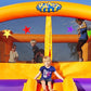 Blast Zone Superstar - Huge 12x15 Inflatable Bounce House - enhanced Quality - Great for Events - 6 Playerss - Blower