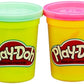 Play-Doh Bulk Mixed Colors 12-Pack of Non-Toxic Modeling Compound, (4oz) Cans (12-Cans, 48oz)