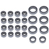 Faccnoy 24Pcs Sealed Bearing Kit For 1/24 Fms Fcx24 Power Wagon Rc Crawler Upgrade Parts