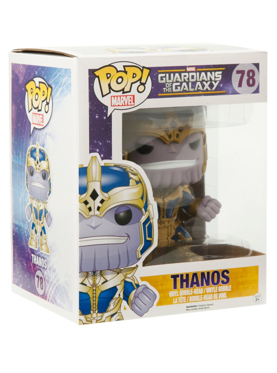 Funko Pop Marvel: Guardians Of The Galaxy Series 2 Thanos 6-Inch Pop Action Figure