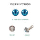 Askuang Princess Costume Set Including Crown+Gloves+Brooch+Clip On Earrings Princess Halloween Cosplay Dress Up Birthday Party