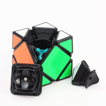 3X3 Speed Cube Yj Skewb Twisty 3X3X3 Speed Cube Magic Speed Cube Puzzles Black Sturdy And Smooth Speed Cube Puzzles Toy