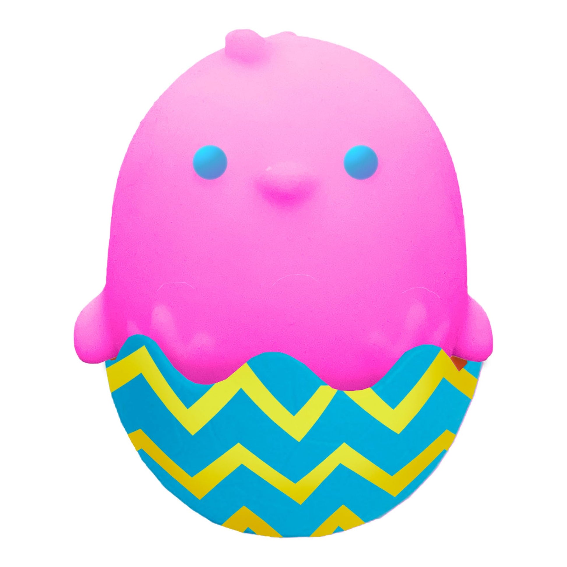 Schylling NeeDoh Chickadeedoos - Easter Squeeze Toy - Assorted Colors - Ages 3 to mature-themed (Pack of 1)