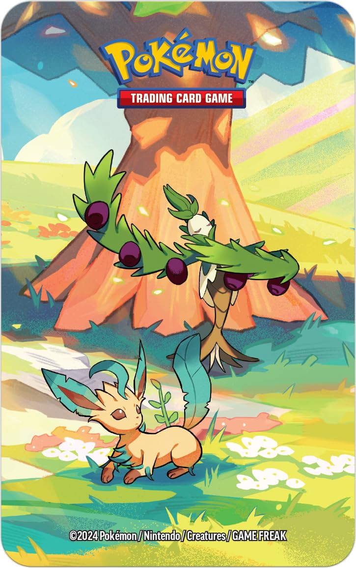 Pok  mon TCG: Vibrant Paldea Mini Tin - Arboliva w/Leafeon