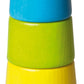 Haba Wooden Stacking Toy Rainbow Lighthouse, 8-Piece Building Blocks Set Made In Germany, Educational Wooden Toddler Toys For Motor Skills, Ages 1 And Up