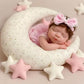 Aniiyy 13Inch Silicone Baby Doll with HandRooted Hair Lifelike Reborn Doll