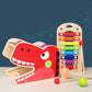 Trendivibe Glockenspiel Xylophone Whack A Hamster Educational Training Musical Toys| Baby Learning Toy | Infant Activity Toy | S