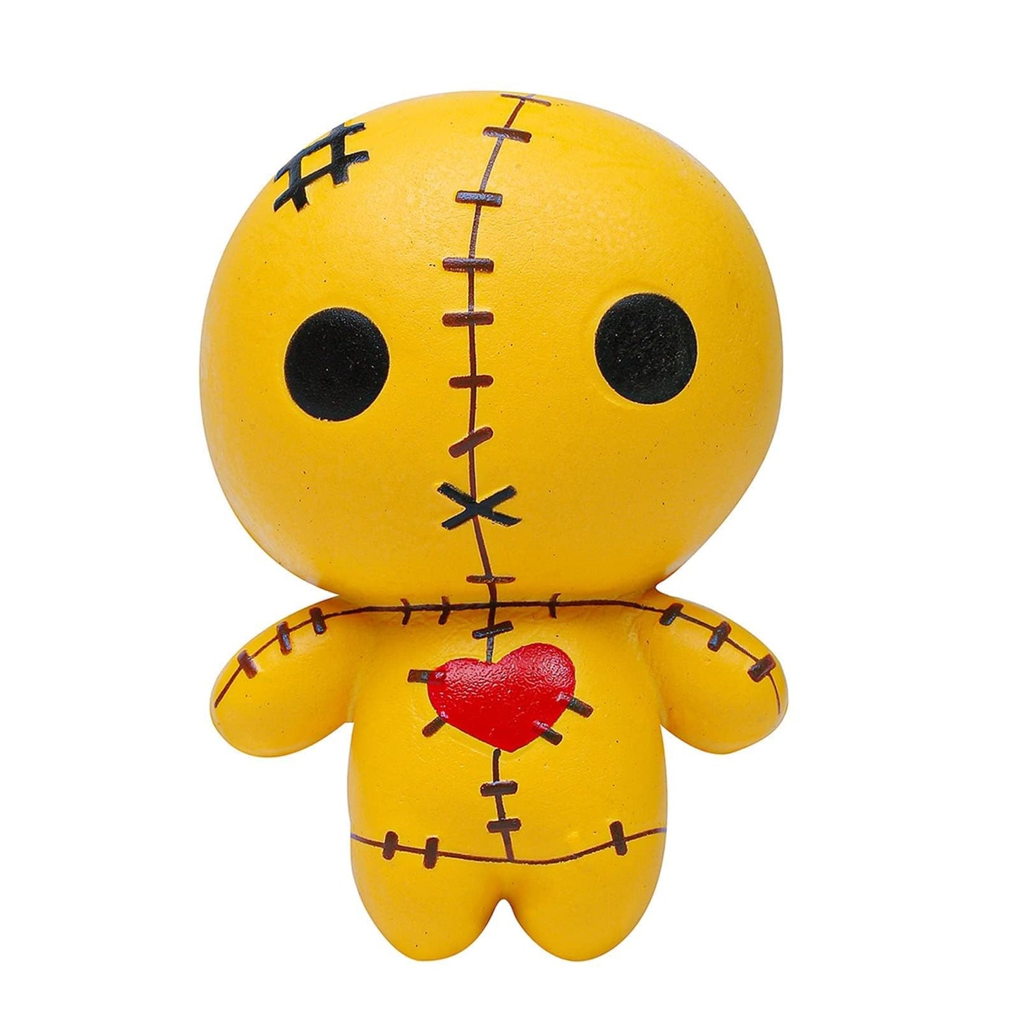 Anboor Voodoo Doll Squishies - 4.7" Soft Rising Stress Relief Toy, Orange, Polyurethane, Model DM298 O UK FBA