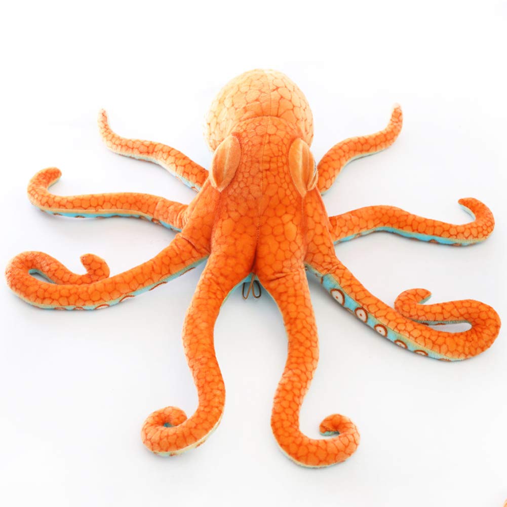 Erdao Realistic Octopus Plush,Giant Stuffed Marine Animals Toy Gifts For Kids (31.4 Inch)
