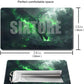 SIXTORE enhanced Board Game 24x14in TCG Playmat Compatible for OCG CCG RPG MTG Play Mats Mousepad Desk Mat (040322-Green Dragon)