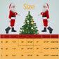 Udyr Santa Claus Costume Suit For Kids Boy Children Deluxe Flannel Santa Outfit 9Pcs (Small)