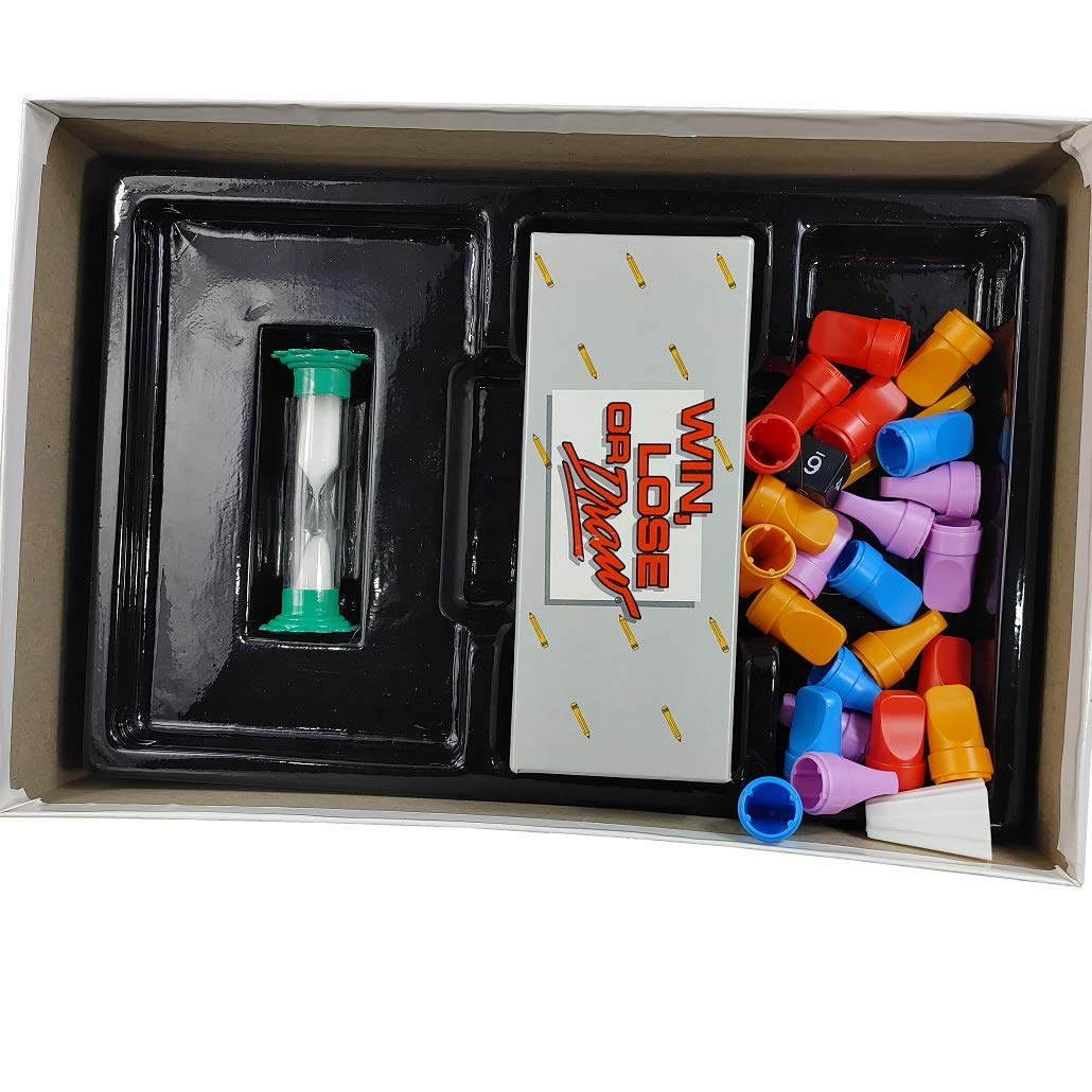 A Milton Bradley Game Win, Lose or Draw - Original Edition (1987) - Multicolor, Paper, Model 4710