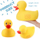 10'' Jumbo Classic Yellow Rubber Duck Bathtime Toy, Floating Fun Pool Preschool Bathtub Toy, Giant Flexible Large Yellow Duck Fo