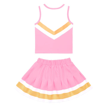Scypruth Cheerleader Costume For Girls Cheerleader Outfit For Cheerleading Dress Up Halloween Cheerleader Gifts