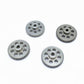 KingVal Replacement 4PCS 48DP Hole Diameter 3.175mm 42T 43T 44T 45T Aluminum Pinion Motor Gear Compatible with 1/10 RC Car Brush