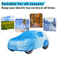 Onfutat Large Kids Ride-On Toy Car Cover, Outdoor Wrapper Resistant Protection For Electric Battery Powered Children Wheels Toy