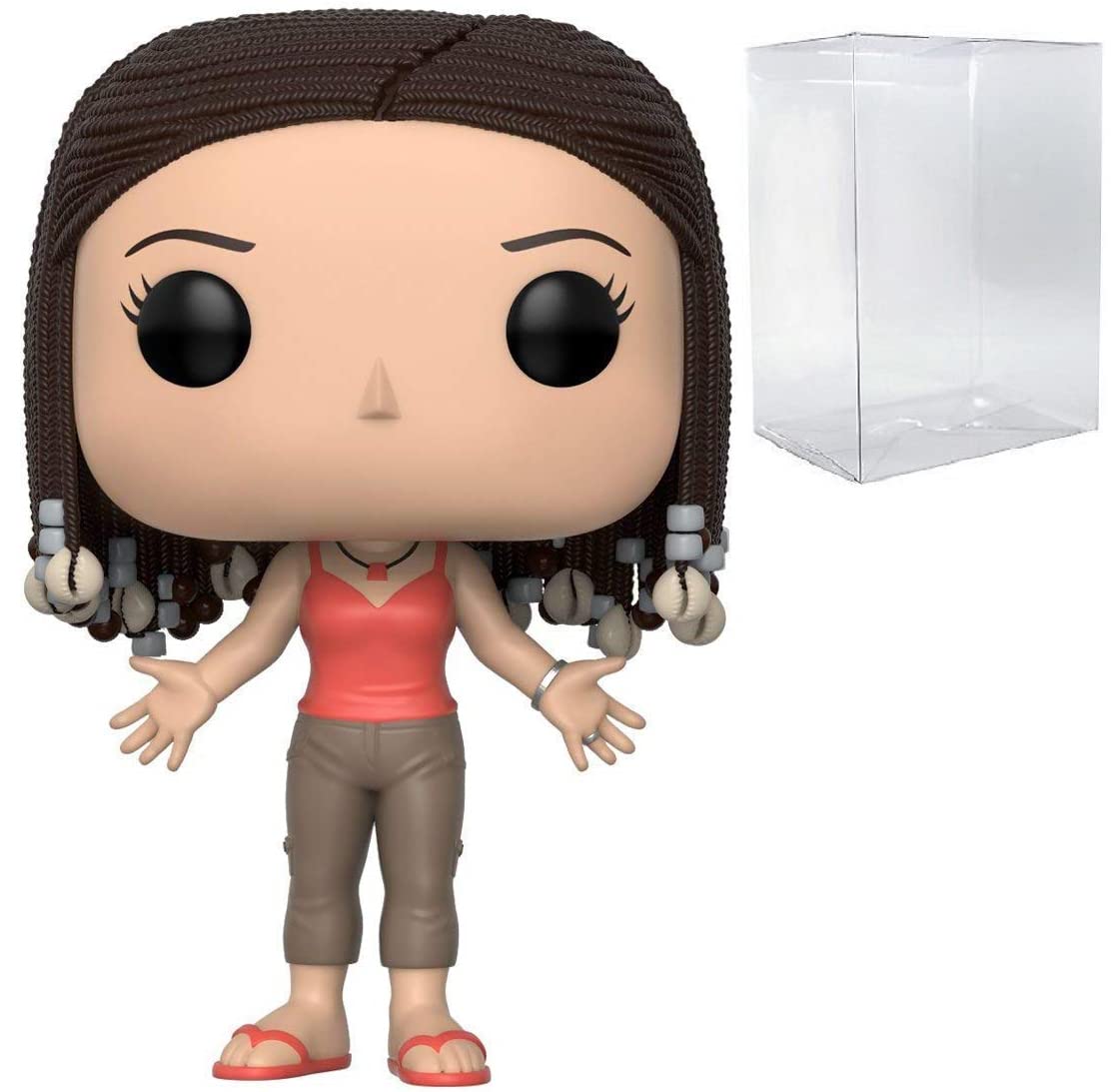 Pop Friends - Monica Geller Funko Vinyl Figure (Bundled With Compatible Box Protector Case), Multicolor, 3.75 Inches