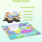 Dinosaur Magnetic Puzzles for Toddlers 3-5, 3 in 1 Travel Puzzles Book Games for Kids Ages 2-4, Travel Games and Toys for 3 4 5