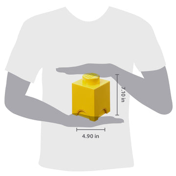 Room Copenhagen 1 Lego Brick Box, Bright Yellow (40010632)