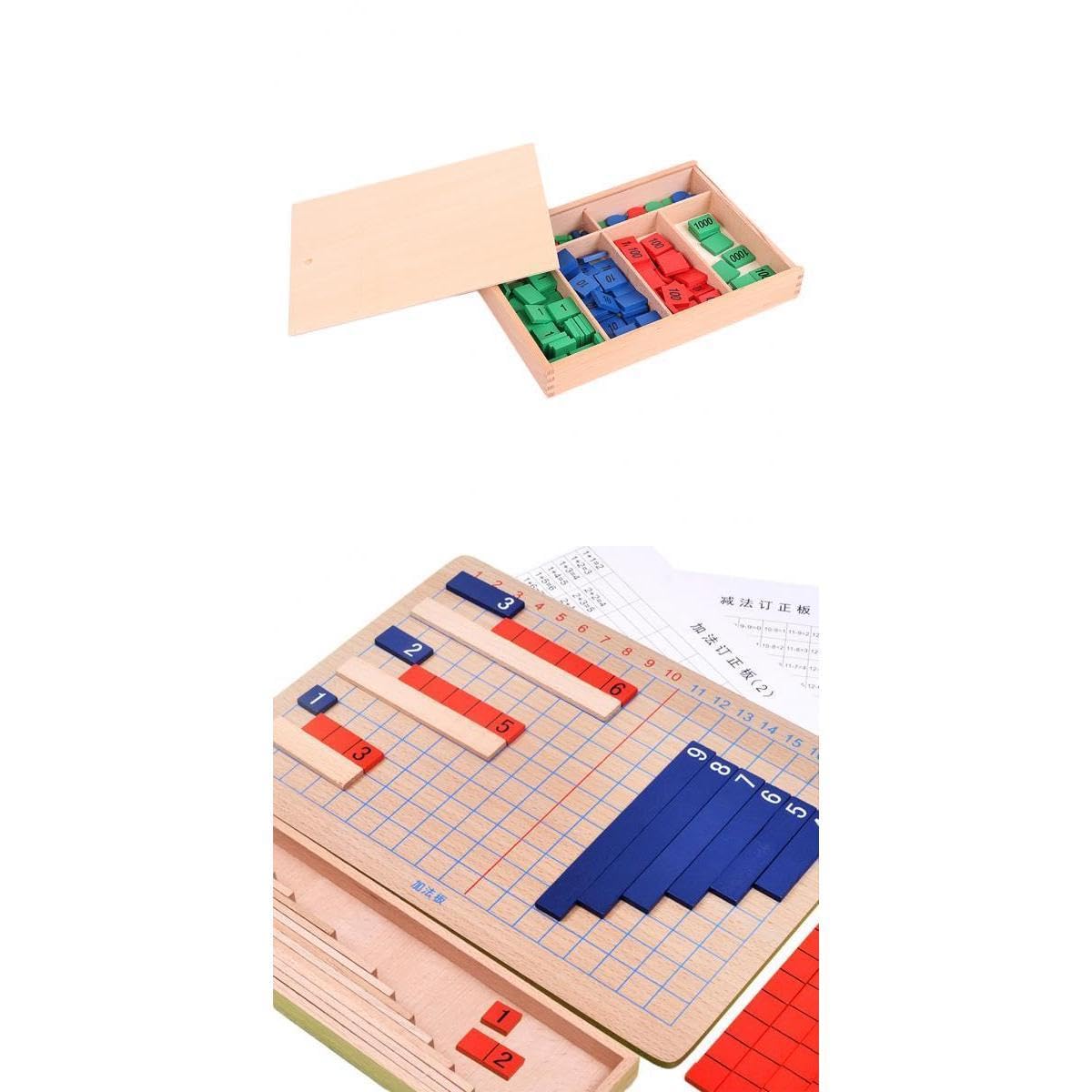 Jazzy Pearls Montessori Stamp Game Addition Subtraction Learning Kids Early Developmental|Toys & Hobbies | Educational | Other E