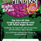 Outset Media MindTrap Game - Left Brain Right Brain Challenge for Ages 12+ - Gray - Model 37055 - Fun for 1 or More Players