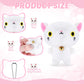 9 Pieces Mini Cat Plush Stuffed Animals Bulk Cute Small Stuffed Kitten Soft Cats Doll Plush Toys Hanging Pendant Ornament For Di