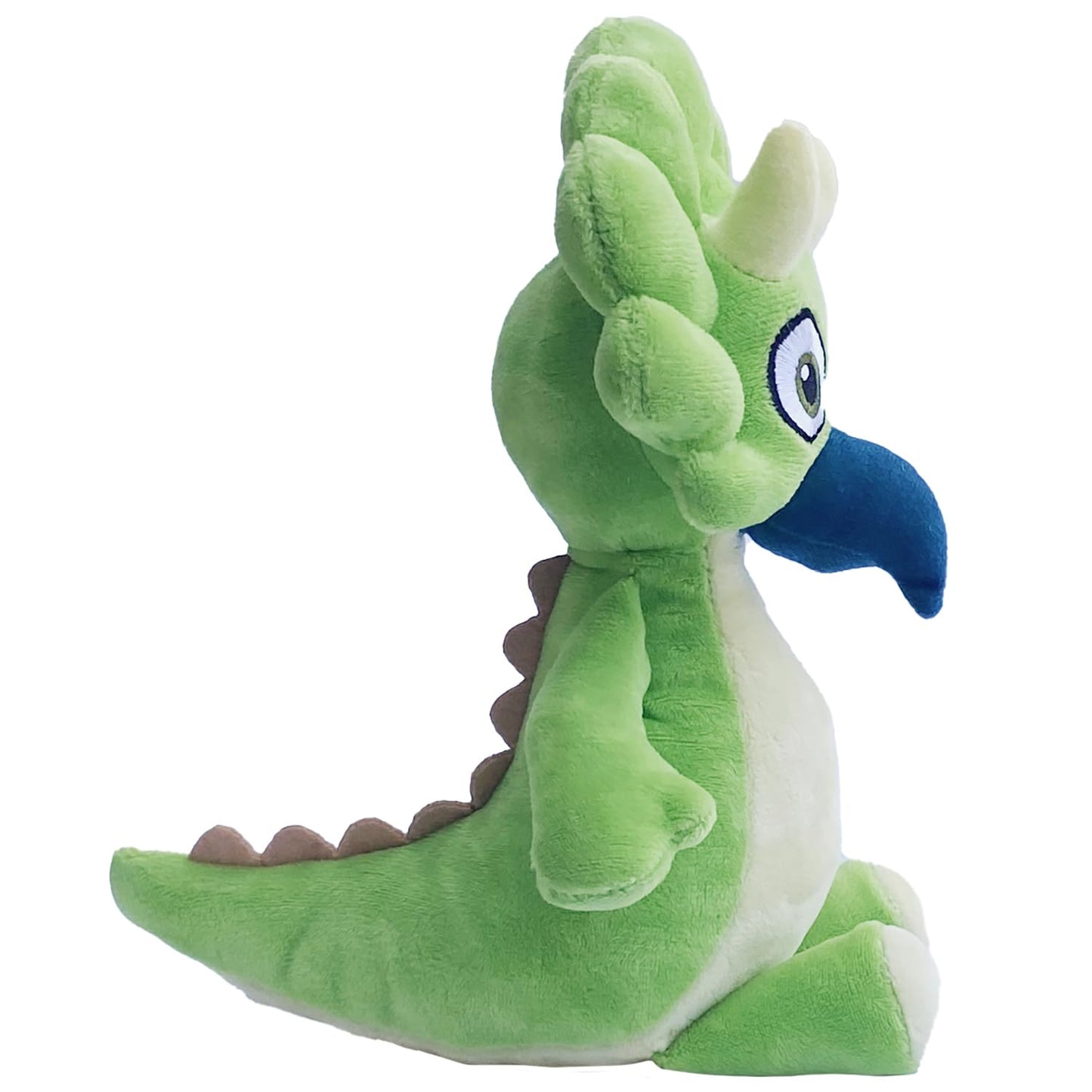 Gigantosaurus: 10'' Dinosaur Soft Plush - Tiny - Green & Blue Huggable Dino, Soft Texture Stuffed Toy, TV Series Character, Todd