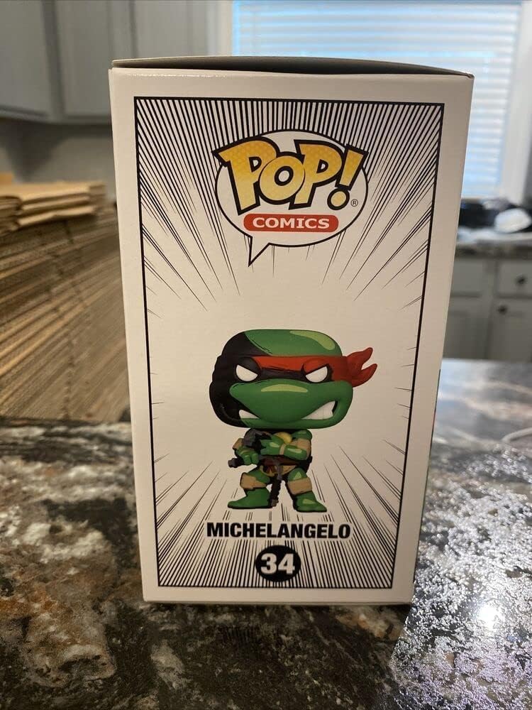 Pop! Comics Teenage Mutant Ninja Turtles: Michelangelo Previews Exclusive Vinyl Figure
