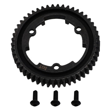 Vgoohobby Steel 50T Spur Gear 1 Mod M1 Main Gear Compatible with Traxxas 1/5 X-Maxx 6S 8S 1/10 Maxx 4S 1/10 E-Revo 2.0 VXL 1/7 X