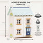 Le Toy Van - Blue Belle Wooden Doll House | Girls & Boys 3 Storey Wooden Dolls House Play Set - Suitable For Ages 3+