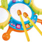 Atorse Kids Toddler Electric Drum Kit Set With Microphone Children Musical Toys Green|Baby | Toys For Baby | Developmental Baby 