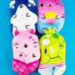 Cats Vs Pickles - Swimmy - Key West Kitty, Finely, Willy, & Walter - 4-Pack - 4 Cute Cuddly Collectible Bean Plush Toy - Are You