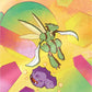 Pokemon Tcg: Scarlet & Violet-151 Mini Tin - Scyther And Weezing (2 Booster Packs, 1 Coin & 1 Art Card)