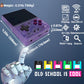 Miyoo Mini Plus Handheld Game Console 3.5-Inch 640*480 Ips Screen 3000Mah Miyoo-Mini+ With Portable Case Transparent Purple