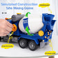 Cement Mixer Toy Truck for Boys,Large Construction Toys with Lights & Sounds,Mixer Car Toy Truck for Age 4-7